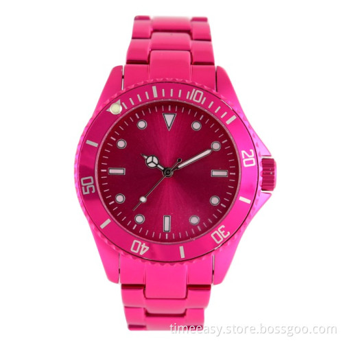 High Quality Quartz Aluminum Fashion Watches